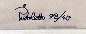 Michelangelo Pistoletto Firma