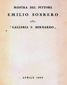 Emilio Sobrero Pittore