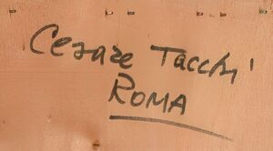 Cesare Tacchi Firma