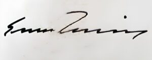 Ernesto Treccani Firma