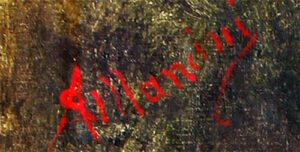Antonio Mancini Firma