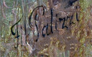Filippo Palizzi Firma
