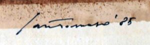 Giuseppe Santomaso Firma