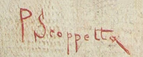Pietro Scoppetta Firma