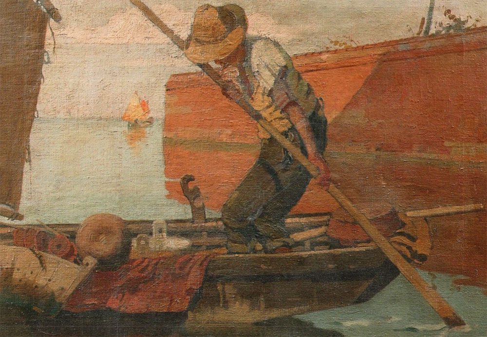 Vittore Zanetti Zilla Pittore Venezia