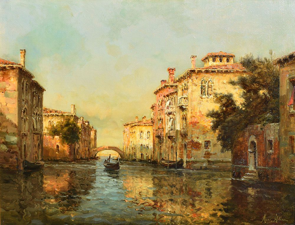 Marc Aldine (Antoine Bouvard) Pittore